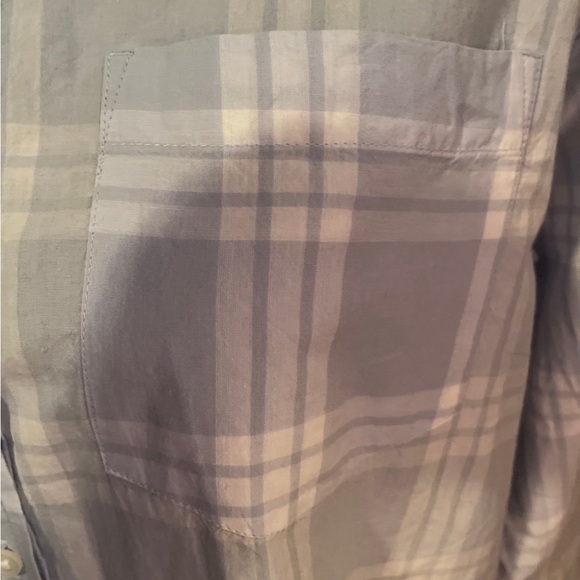 New With Tags Cabana By Crown And Ivy Size XS Women’s Button Front Blouse - Picture 3 of 8